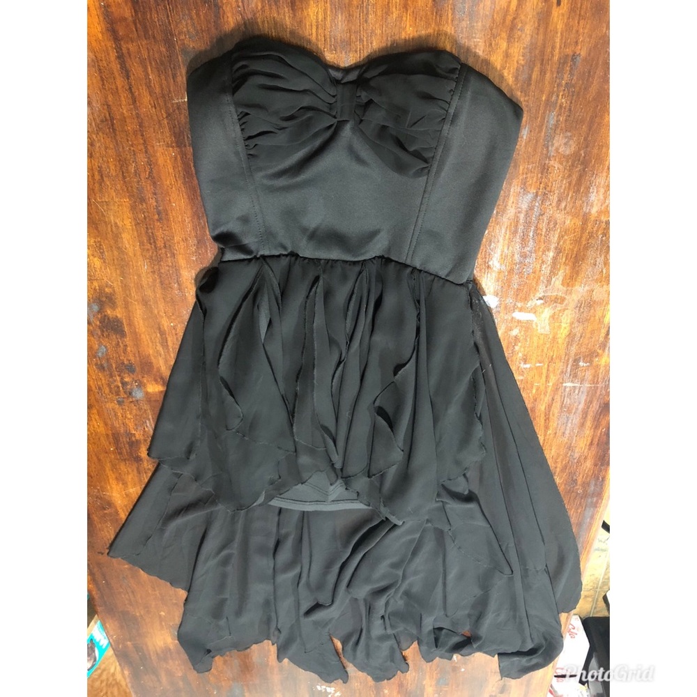 Strapless high low